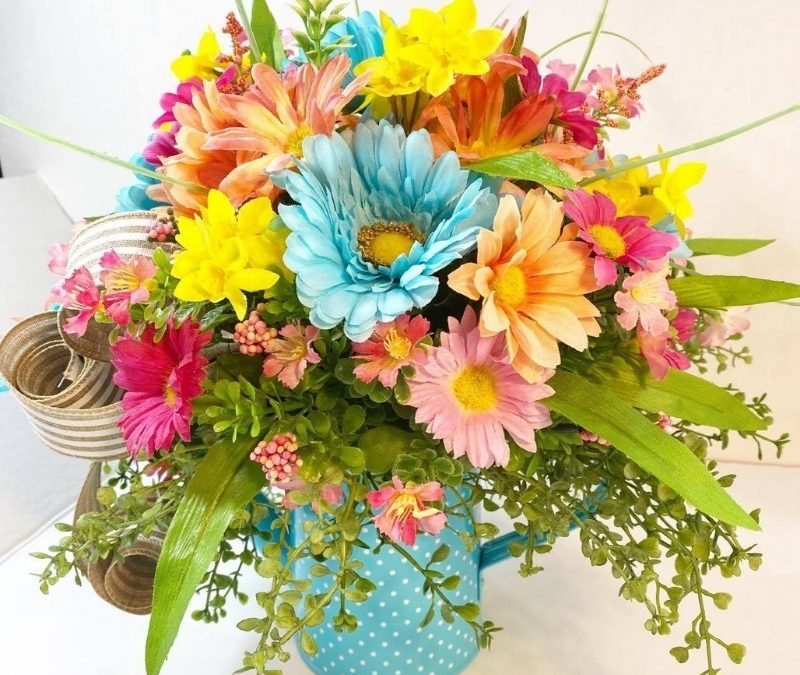 Summer Floral Centerpiece