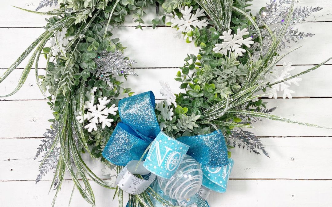 Winter Eucalyptus Wreath