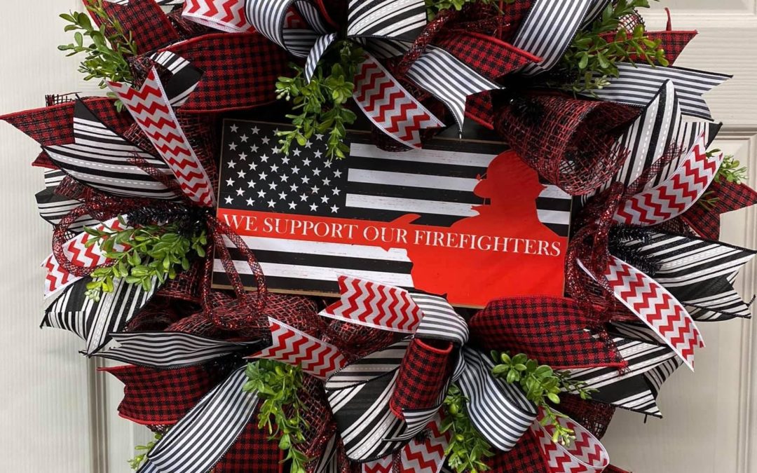 Fireman Wreath