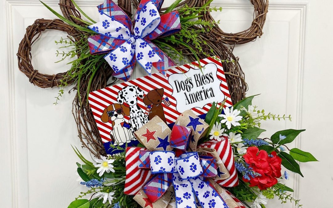 Paw-Triotic Wreath!