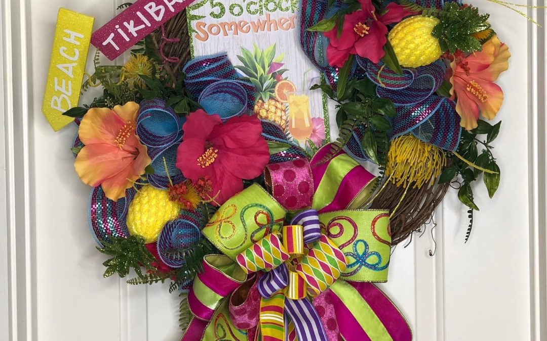 5 o’clock Somewhere Wreath