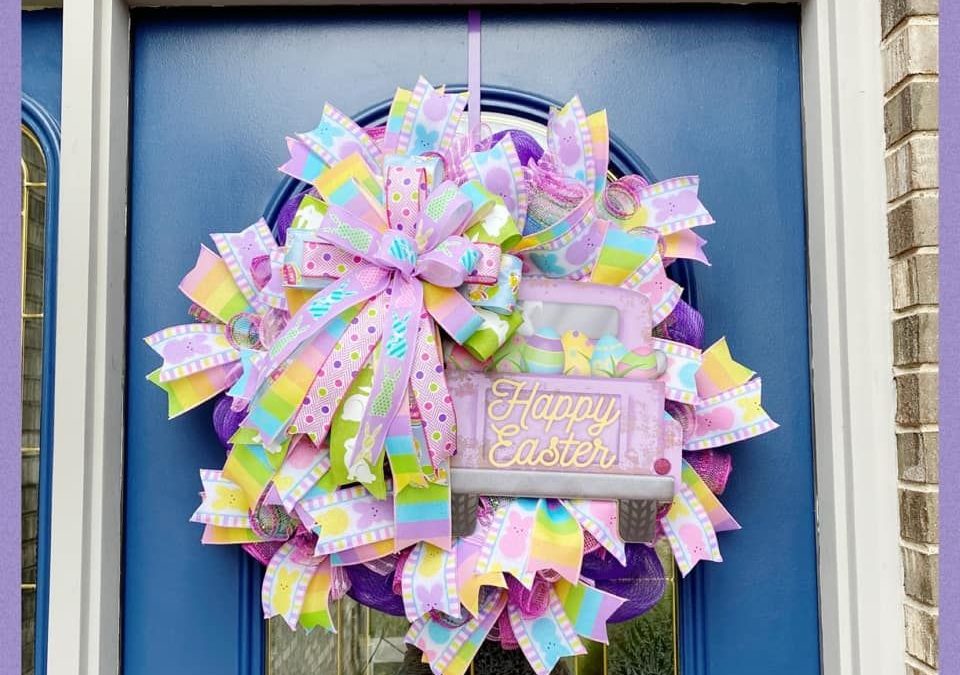 Using A Pine Wreath Base