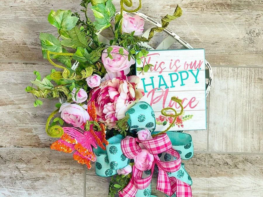 Happy Place Wreath