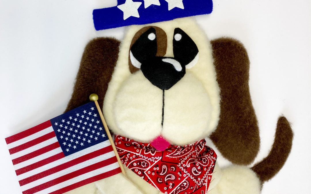 Expand your Creativity Challenge: Patriotic Pup Wreath Attachment