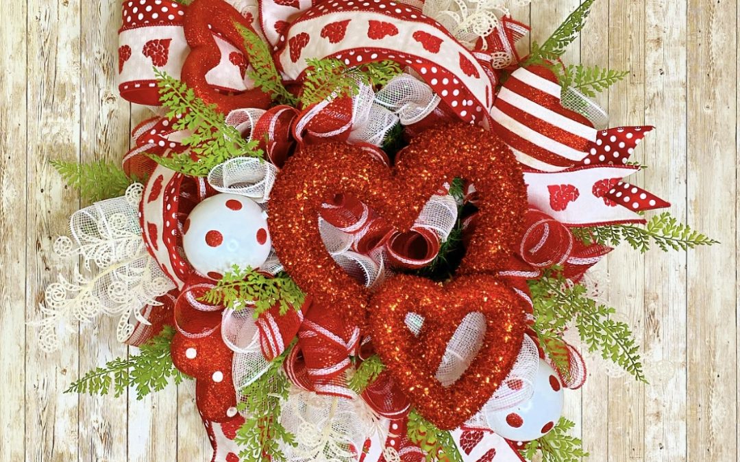 12.16.20 Valentines Whimsy Mesh Wreath – Fancy (REPLAY)