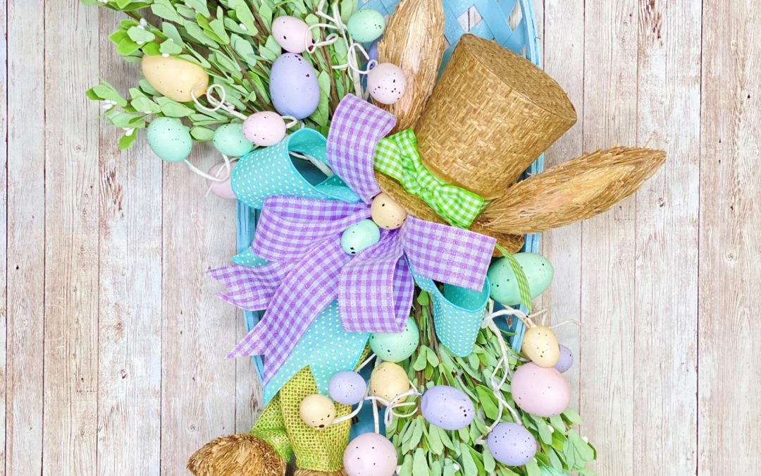 1.13.21 Mini Easter Tobacco Basket~ Fancy