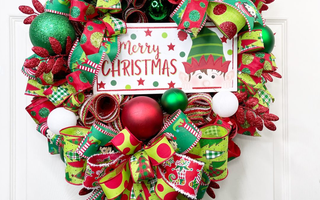 12.3.20 Merry Christmas Elf with Mesh – Mellie Mel