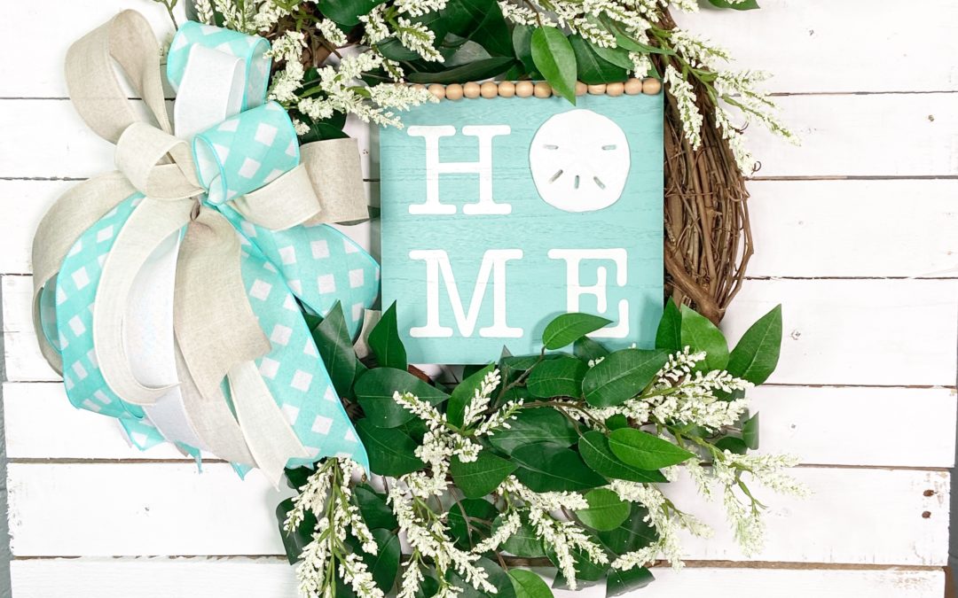 Less than $25 beach wreath