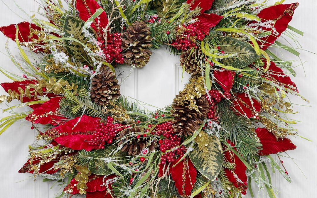 Less than $25 Christmas Wreath