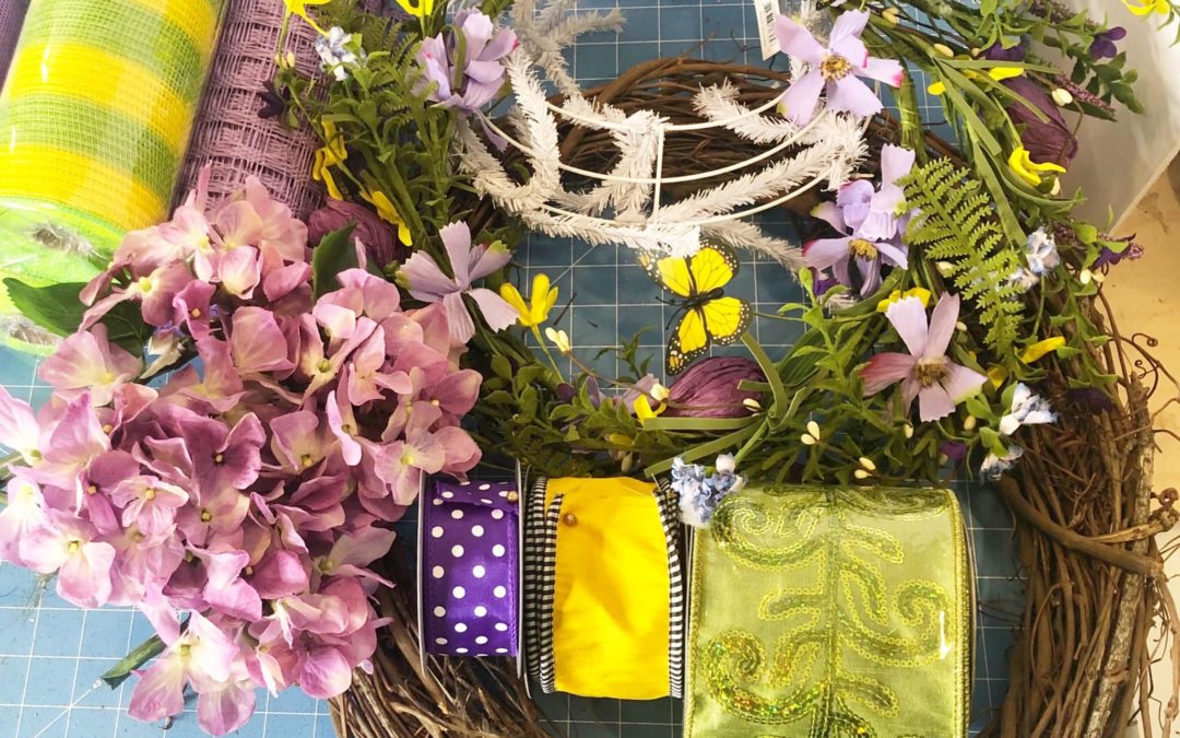 Mixed Media Wreath Base