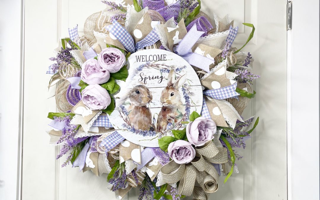 03.25.21 Purple Spring Mesh Wreath – Mellie Mel (REPLAY)