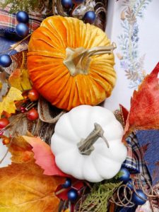 close up of stuffed pumpkins