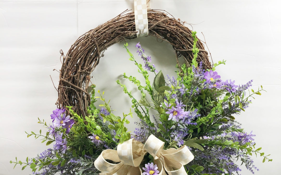 1.18.21 Purple Floral Wreath – Jordan (REPLAY)