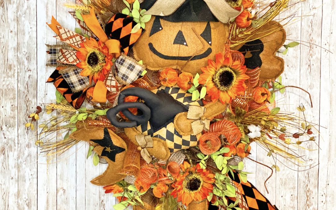 7.14.21 Rustic Pumpkin Scarecrow Swag – Fancy (REPLAY)