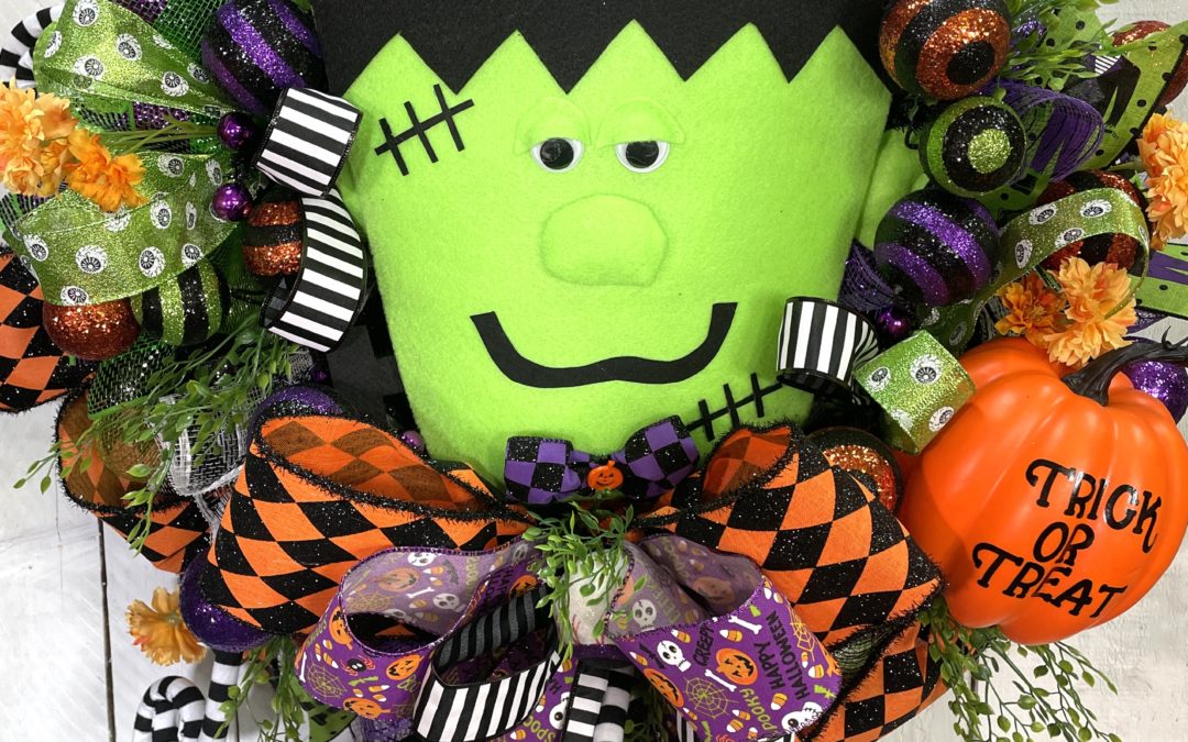 Frankenstein wreath RECORDED- Tammy