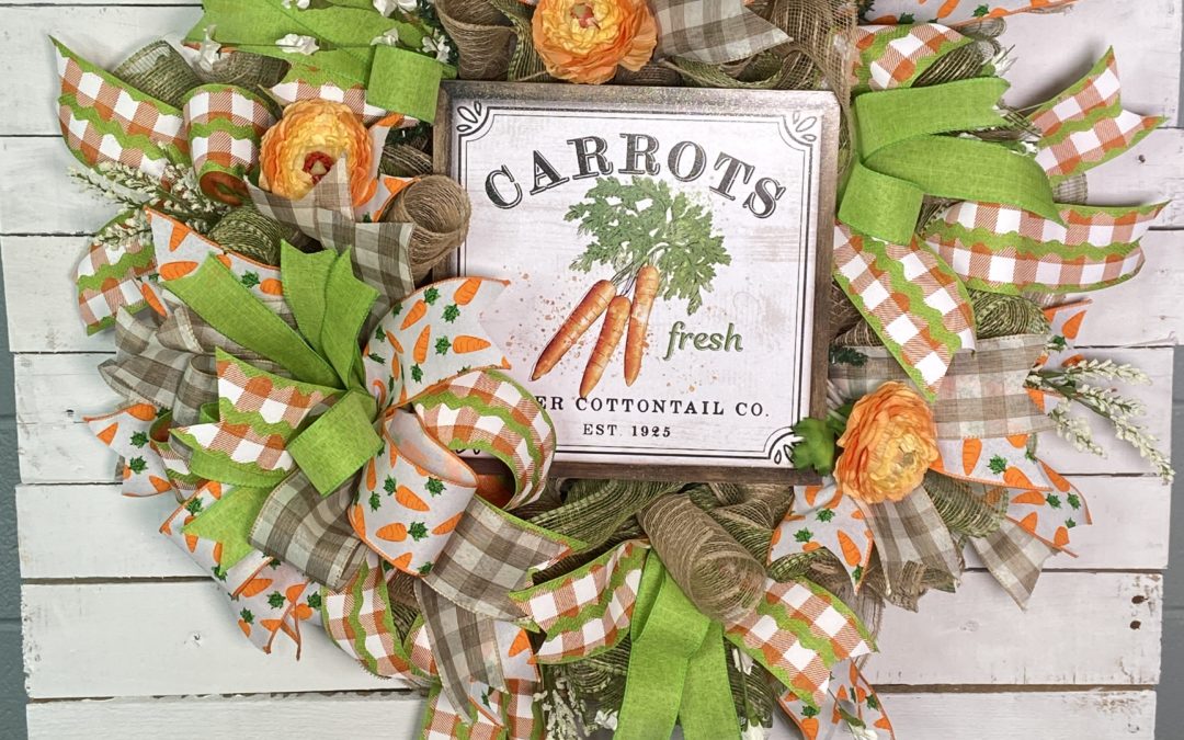 2.19.21 Farmhouse Carrot Wreath-Tammy (REPLAY)