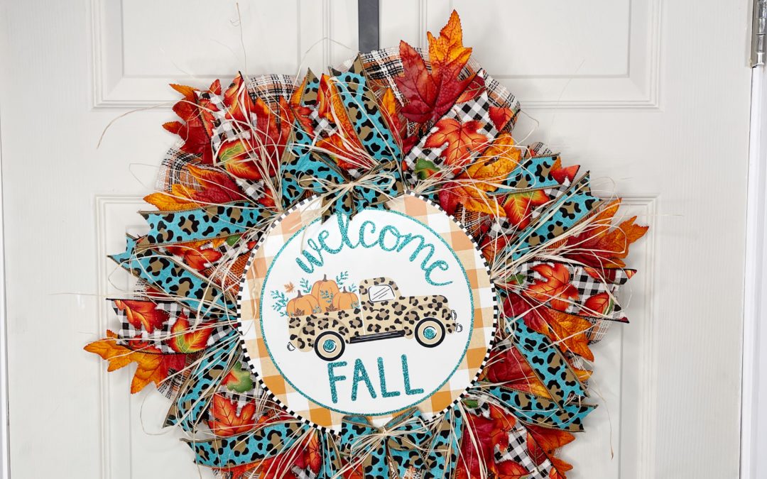 8.19.21 Flat 2in deep Fall Wreath ($10 wreath design, version 2) – Mellie Mel