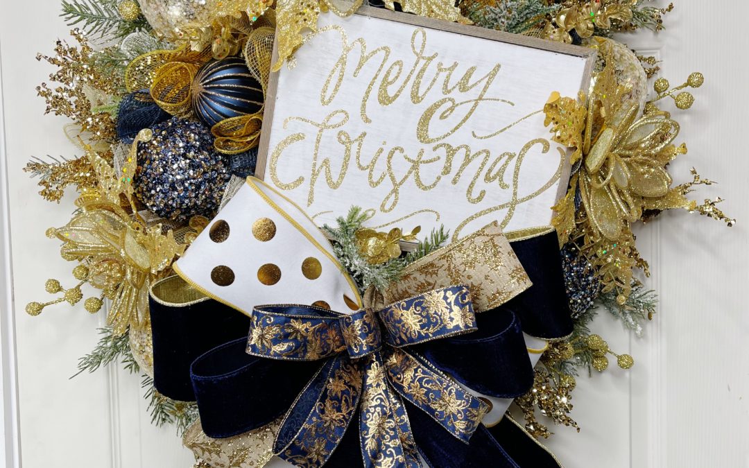8.5.21 Blue and Gold Christmas on evergreen – Mellie Mel (REPLAY)