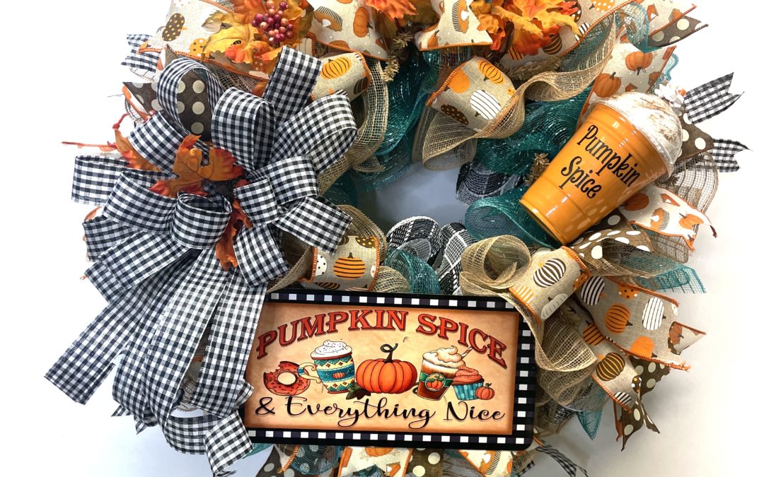 9.10.21 Pumpkin Spice Mesh with Fake Bake attachment