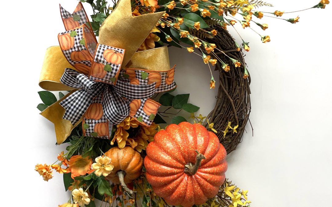 9.17.21 Large grapevine swag wreath -Tammy (REPLAY)