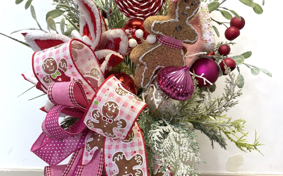 Christmas Floral Arrangement – Tammy