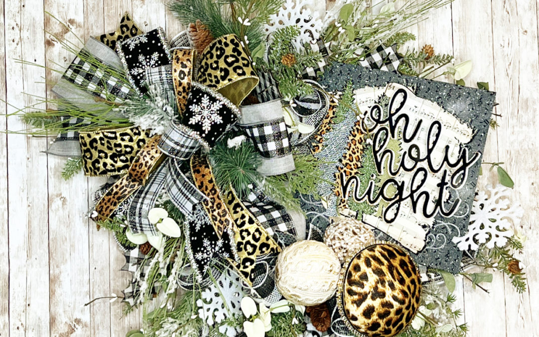 11.23.21 From Pre-made wreath to showstopper ~ Fancy – REPLAY