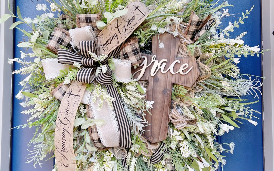 Faith Evergreen Wreath – Mellie Mel
