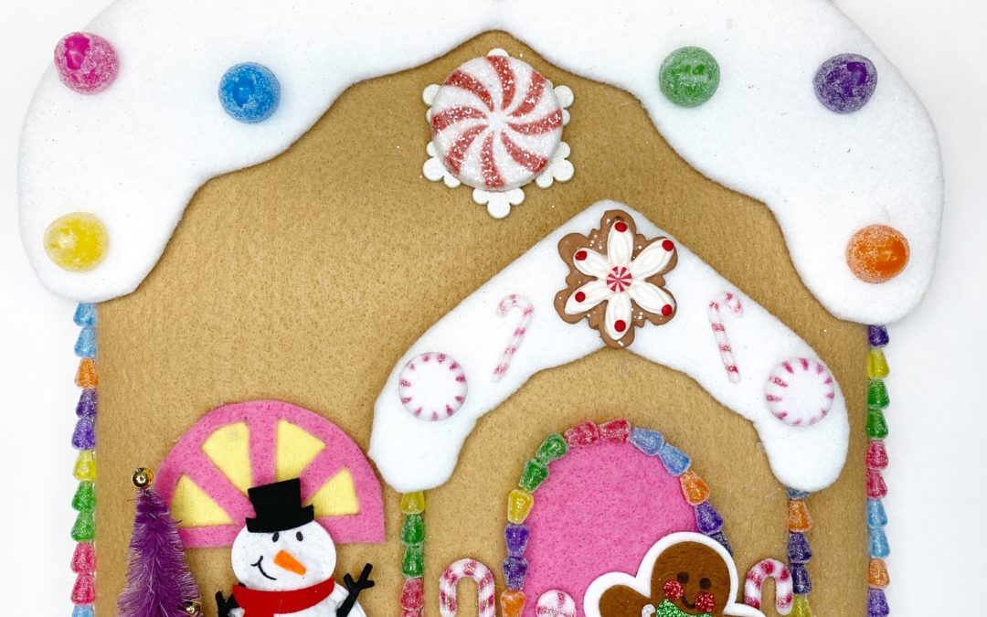 Gingerbread House Wreath Attachment