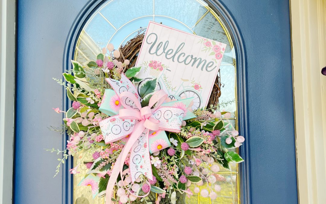 Summer Grapevine with Pink Florals – Mellie Mel