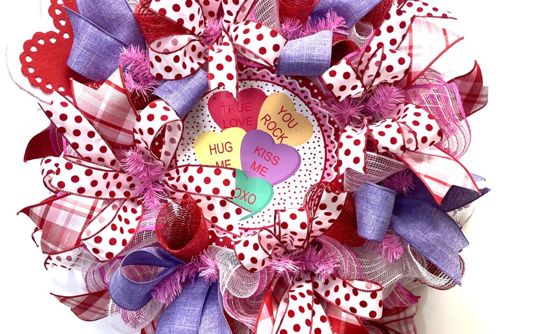 12.17.21 Valentines Wreath with attachment – Tammy- REPLAY