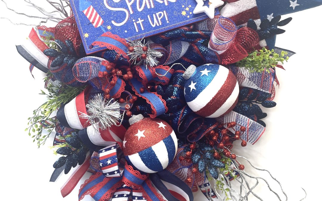 Patriotic Wreath – Coach Tammy