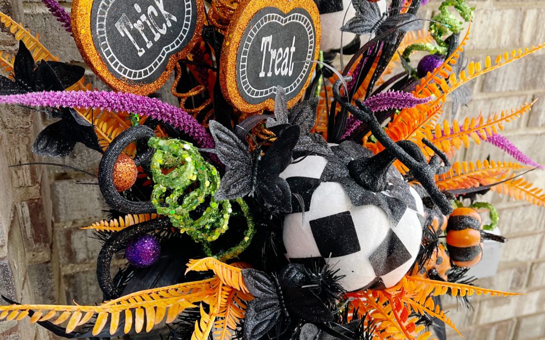 Halloween Skull Centerpiece – Mellie Mel