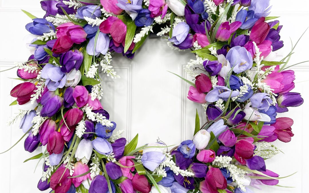 BONUS Tulip grapevine wreath – Mellie Mel – REPLAY