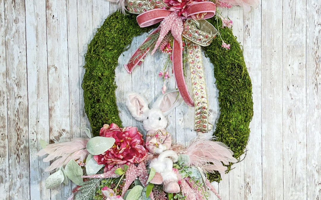 1.19.22  Bunny Sitter on Moss Base – Fancy – REPLAY