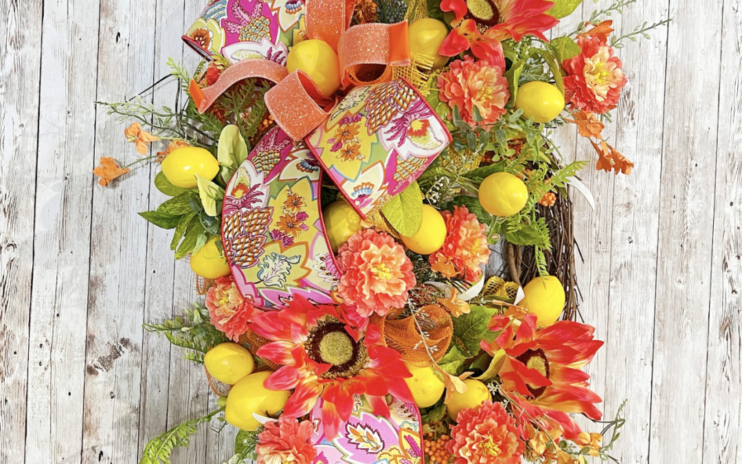 Lemon Grapevine with Analogous Colors ~ Fancy – REPLAY