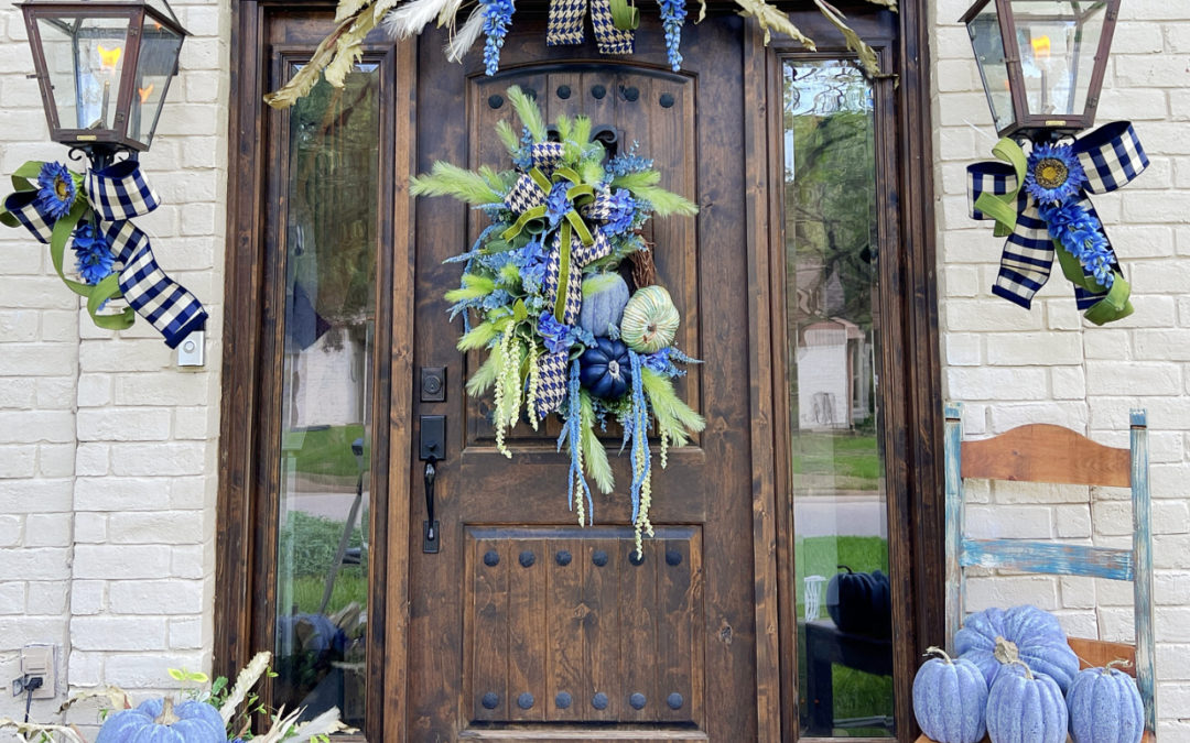 Fall Porch Scape – Coach Fancy