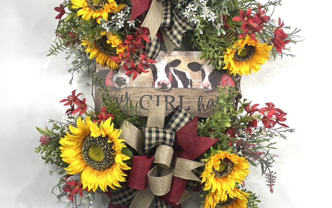 Hey Girl Hey Grapevine Wreath- Coach Tammy – REPLAY