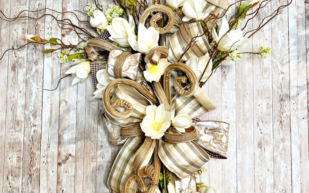 Summer to Fall Swag on Sticks ~ Fancy – REPLAY