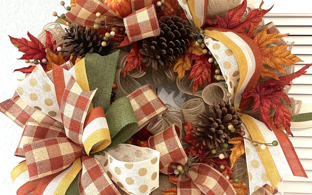 5.27.22 Fall Garland Wreath – Tammy – REPLAY