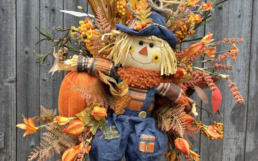 Fall Scarecrow Centerpiece – Coach Jordan – REPLAY