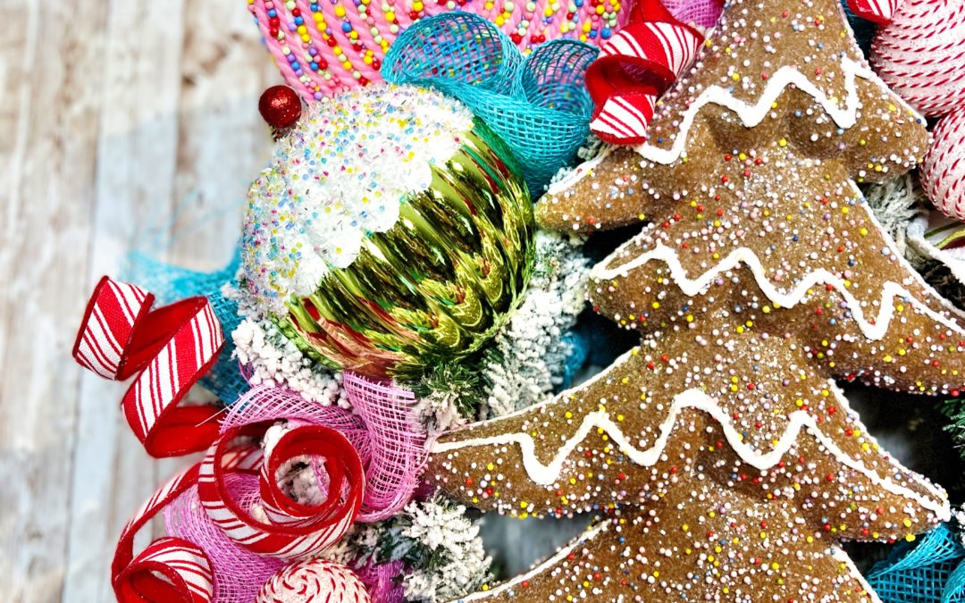 XL Candy Wreath on a Budget ~ Fancy – REPLAY