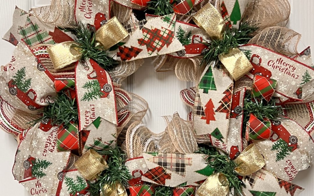 Budget Friendly Christmas Wreath