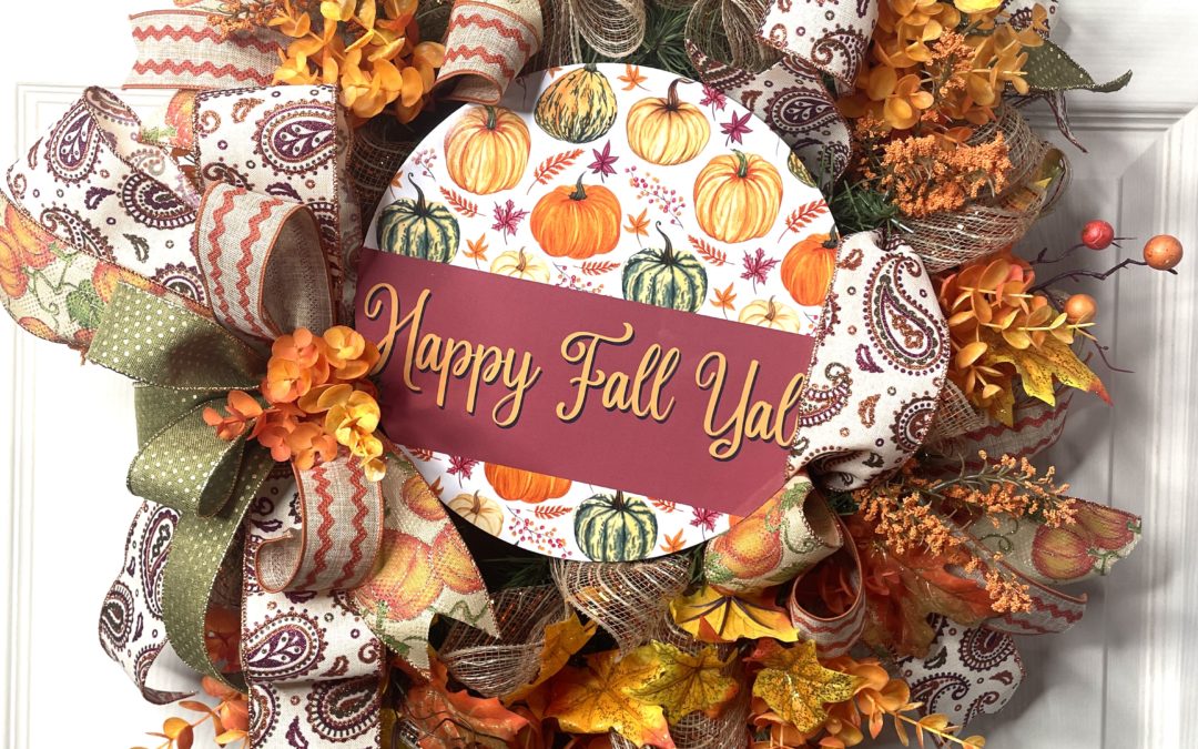 Fall Wreath with Florals Tammy – REPLAY