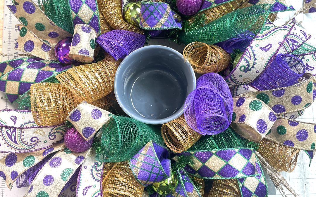 Mardi Gras Candle Ring -Tammy – REPLAY