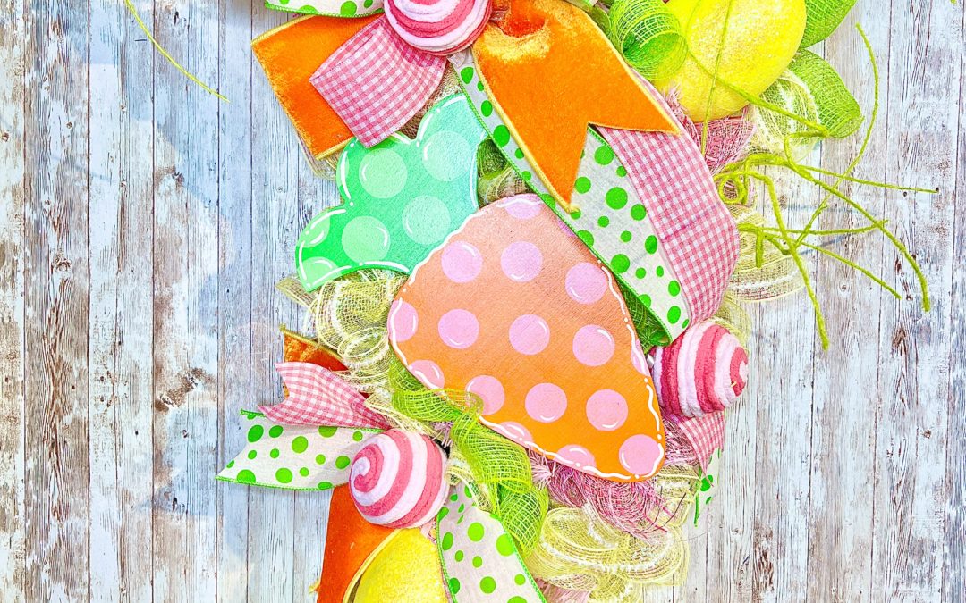 Easter Swag on DIY Base~ Fancy -REPLAY