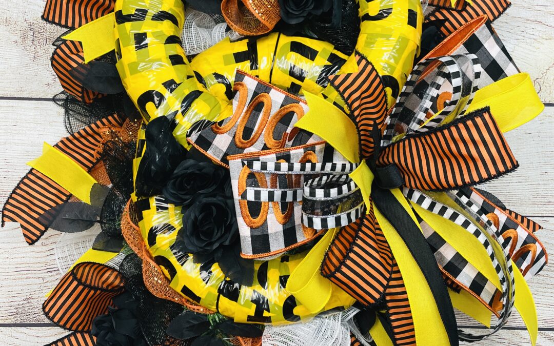 Double Halloween Wreath – Meghan