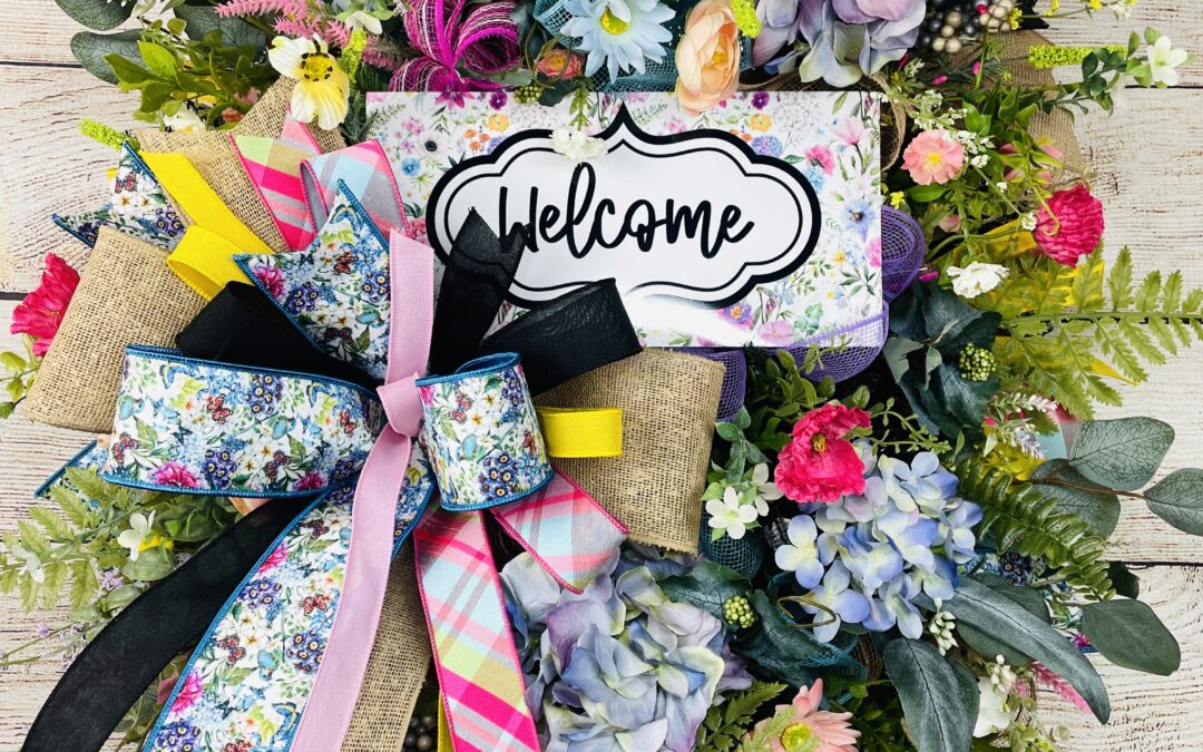 Floral Mesh Wreath – Meghan – REPLAY