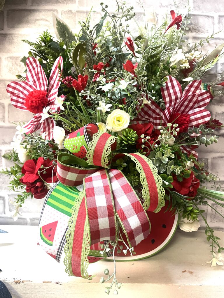 watermelon centerpiece