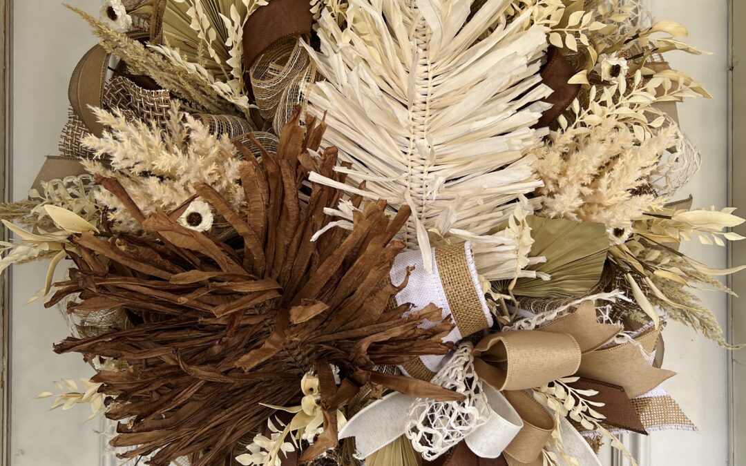 Boho Madness Deco Mesh Wreath – Coach Jordan – REPLAY