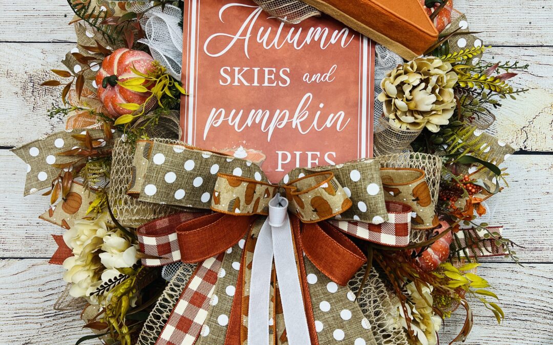 Pumpkin Pie Wreath – Meghan – REPLAY